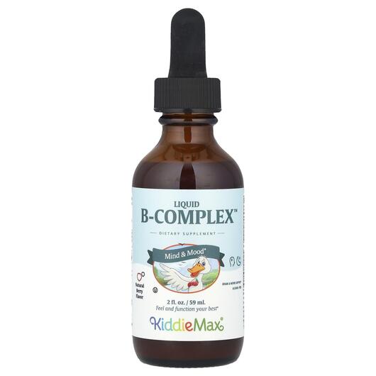 Основное фото товара KiddieMax Liquid B-Complex Natural Berry Основное фото товара B-комплекс, KiddieMax Liquid B-Complex Natural Berry, 59 мл
