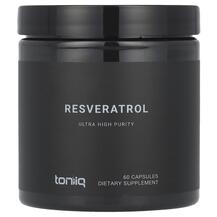 Resveratrol Ресвератрол Toniiq 60 капсул