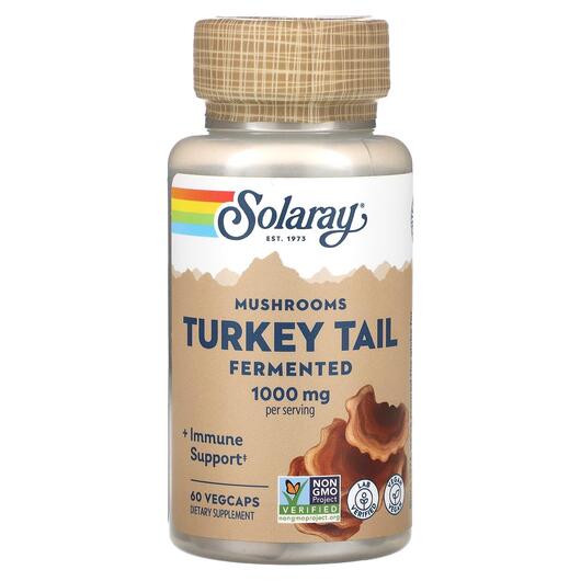 Основное фото товара Fermented Turkey Tail Mushrooms 500 mg Основное фото товара Грибы Хвост Индейки, Fermented Turkey Tail Mushrooms 500 mg, 60 к