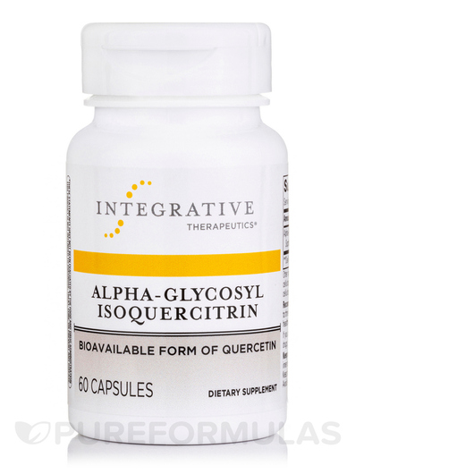 Основное фото товара Антиоксиданты, Alpha-Glycosyl Isoquercitrin, 60 капсул