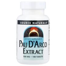 Pau D'Arco Extract 500 mg 100 Пау Дарко 500 мг Экстракт