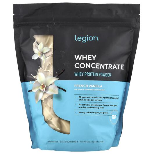 Основне фото товара Whey Concentrate Whey Protein Powder French Vanilla Основне фото товара Whey Concentrate Whey Protein Powder French Vanilla, Протеїн, 861