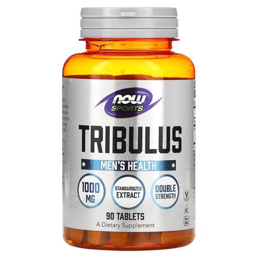 Основне фото товара NOW Foods, Sport Tribulus 1000 mg, Трибулус 1000 мг, 90 таблеток
