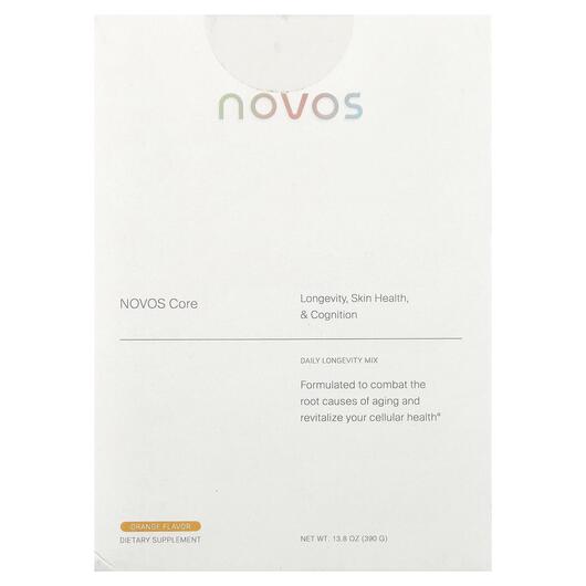 Основне фото товара Novos Core Orange Основне фото товара NOVOS, Novos Core Orange, Підтримка мозку, 30 шт