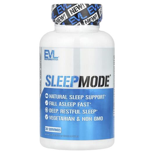 Основне фото товара SleepMode Основне фото товара EVLution Nutrition, SleepMode, Підтримка сну, 60 капсул