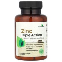 Zinc Triple Action Цинк 30 мг Future Biotics 150 капсул