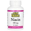Фото товару Niacin 100 mg Фото товару Natural Factors, Niacin 100 mg, Вітамін B3 Ніацин, 90 таблеток