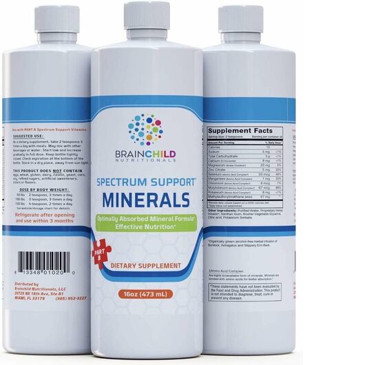Основное фото товара BrainChild Nutritionals Spectrum Support Minerals, Минеральные до
