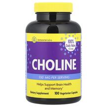 Холін Choline 550 mg InnovixLabs 100 капсул