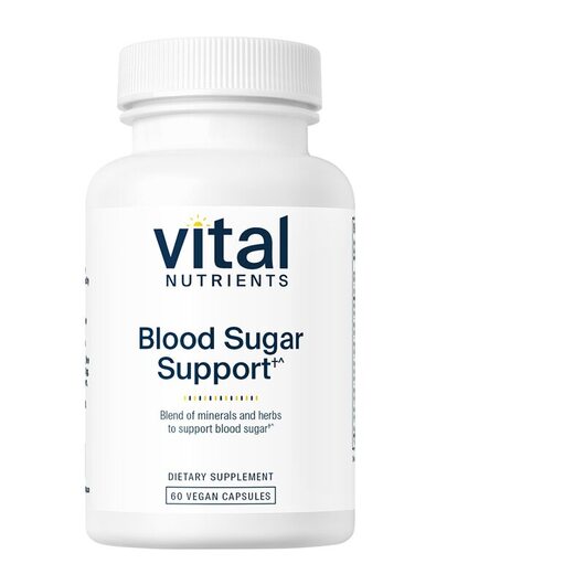 Основное фото товара Blood Sugar Support Основное фото товара Поддержка уровня сахара, Blood Sugar Support, 60 капсул