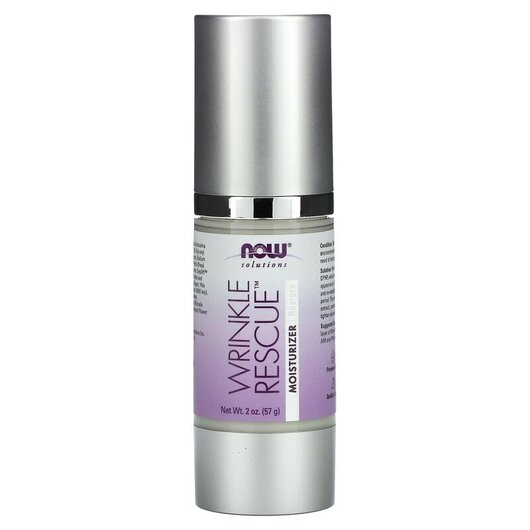 Основне фото товара Solutions Wrinkle Rescue Moisturizer Основне фото товара NOW Foods, Solutions Wrinkle Rescue Moisturizer, Крем, 57 г
