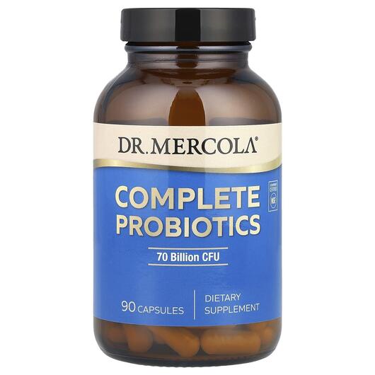 Основне фото товара Dr. Mercola, Complete Probiotics 90, Пробіотики, 90 капсул