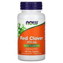 Конюшина 375 мг Red Clover 375 mg NOW Foods 100 капсул