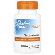 Nattokinase Наттокиназа 2000 FUs Doctor's Best 90 капсул Nattokinase Наттокиназа 2000 FUs Doctor's Best 90 капсул
