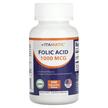 Фото товару Folic Acid 1000 mcg, Вітамін B9 Фолієва кислота, 240 таблеток
