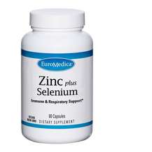 Zinc plus Selenium Цинк и Селен EuroMedica 60 капсул Zinc plus Selenium Цинк и Селен EuroMedica 60 капсул
