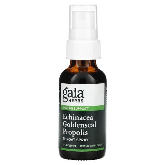 Основне фото товара Gaia Herbs, Echinacea Goldenseal, Ехінацея та Жовтокорінь Срей, 3