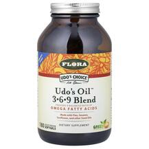 Udo's Oil 3-6-9 Blend Удос Омега 3-6-9 Flora 180 капсул Udo's Oil 3-6-9 Blend Удос Омега 3-6-9 Flora 180 капсул