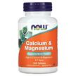 Фото товара Calcium & Magnesium Фото товара NOW Foods, Кальций, Calcium & Magnesium, 100 таблеток