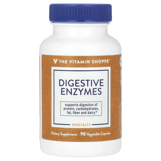 Основное фото товара Digestive Enzymes Основное фото товара TheVitaminShoppe, Ферменты, Digestive Enzymes, 90 капсул