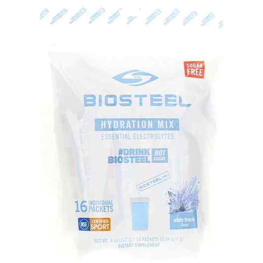 Основне фото товара BioSteel, Hydration Mix Powder White Freeze, Електроліти, 112 г