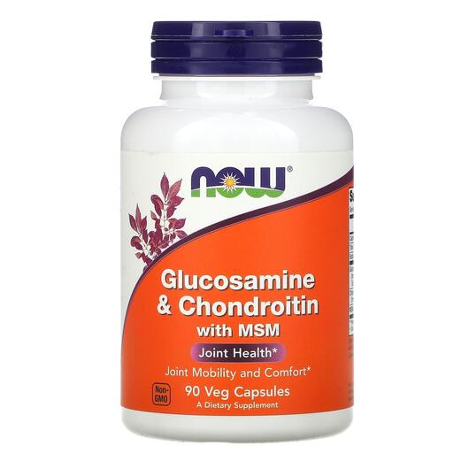 Основное фото товара Glucosamine Chondroitin with MSM Основное фото товара Глюкозамин с МСМ, Glucosamine Chondroitin with MSM, 90 капсул