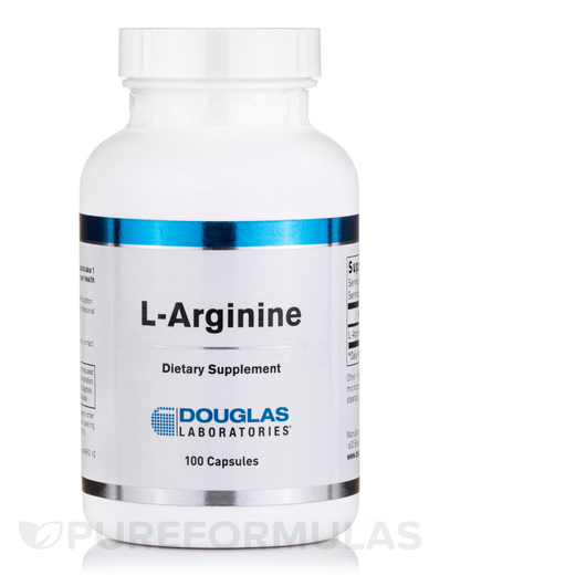 Основное фото товара L-Arginine Основное фото товара Douglas Laboratories, L-Аргинин, L-Arginine, 100 капсул