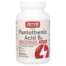 Pantothenic Acid B5 Пантотеновая кислота 500 мг Jarrow Pantothenic Acid B5 Пантотеновая кислота 500 мг Jarrow