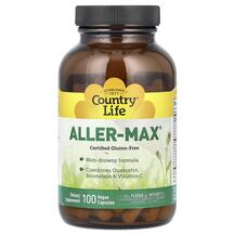 Кверцетин та Бромелайн Aller Max Country Life 100 капсул