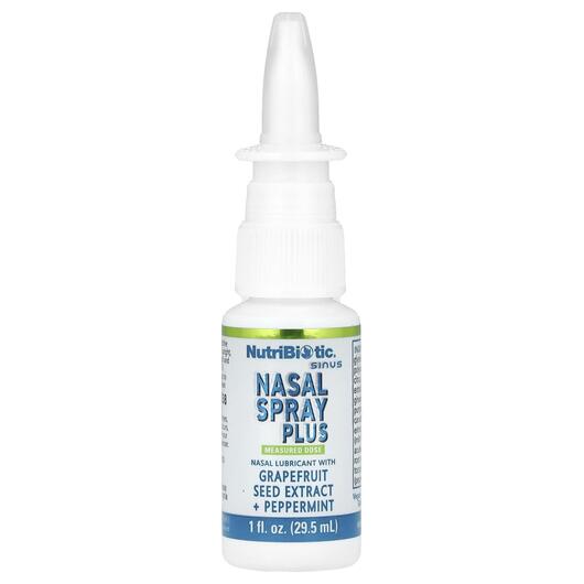 Основное фото товара Nasal Spray Plus with GSE Основное фото товара NutriBiotic, Спрей назальный, Nasal Spray Plus, 29.5 мл