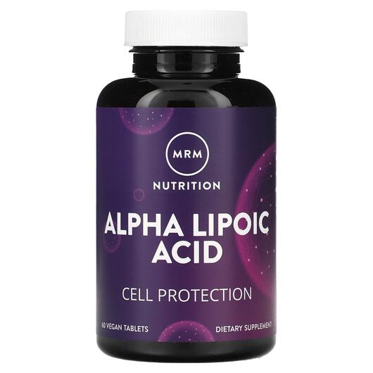 Основне фото товара Alpha Lipoic Acid 300 mg Основне фото товара MRM, Alpha Lipoic Acid, Альфа-ліпоєва кислота 300 мг, 60 таблеток