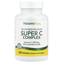 Sustained Release Super C Complex Витамин C Natures Plus
