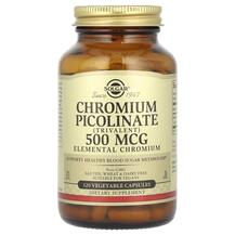 Chromium Picolinate 500 mcg Хром пиколинат 500 мкг Solgar