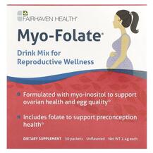 Міо-інозитол Myo-Folate Drink Mix for Reproductive 30 шт