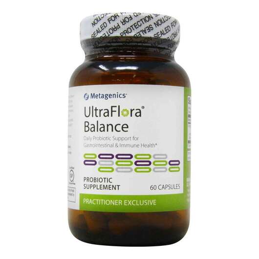 Основне фото товара UltraFlora Balance Основне фото товара Metagenics, UltraFlora Balance, Пробіотики, 60 капсул