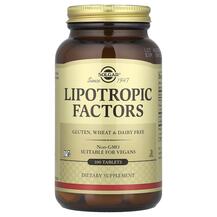 Ліпотропні фактори Lipotropic Factors Solgar 100 таблеток Ліпотропні фактори Lipotropic Factors Solgar 100 таблеток