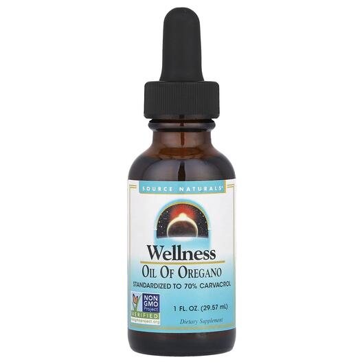 Основное фото товара Source Naturals, Масло орегано, Wellness Oil of Oregano, 29.57 мл