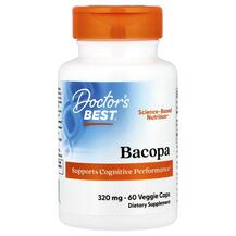 Бакопа Моньє Bacopa 320 mg Doctor's Best 60 капсул
