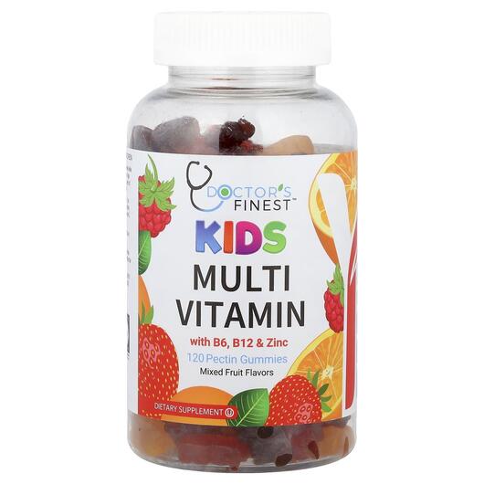 Основное фото товара Kids Multi Vitamin Mixed Fruit Основное фото товара Мультивитамины, Kids Multi Vitamin Mixed Fruit, 120 Pectin Jellie