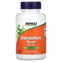 Dandelion Root Корень Одуванчика 500 мг NOW Foods