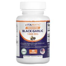 Fermented Black Garlic 1000 mg Экстракт Чеснока Vitamatic