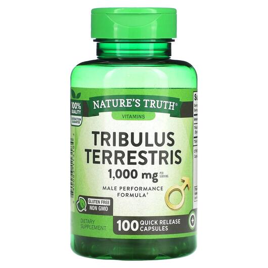 Основное фото товара Tribulus Terrestris 500 mg Основное фото товара Nature's Truth, Трибулус, Tribulus Terrestris 500 mg, 100 ка