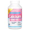 Фото товару Calcium 500 + D3 15 mcg 600 IU Фото товару 21st Century, Calcium 500 + D3 15 mcg 600 IU, Кальцій D3, 400 таб
