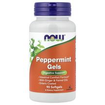 Peppermint Gels Мятное масло NOW Foods 90 капсул Peppermint Gels Мятное масло NOW Foods 90 капсул
