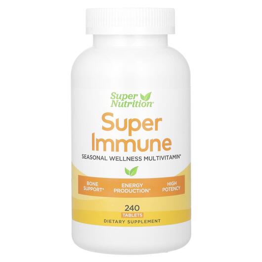 Основное фото товара Super Nutrition Super Immune Immune-Strengthening, Мультивитамины