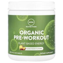 Organic Pre-Workout Предтренировочный комплекс MRM 240 г Organic Pre-Workout Предтренировочный комплекс MRM 240 г