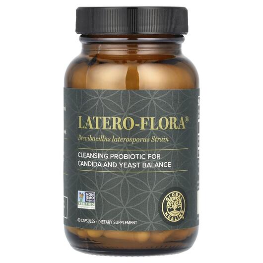 Основне фото товара Latero-Flora Основне фото товара Global Healing, Latero-Flora, Пробіотики, 60 капсул