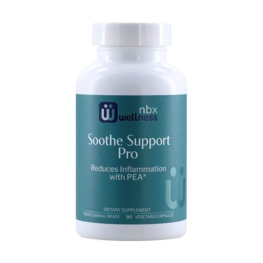 Основне фото товара Soothe Support Pro Основне фото товара NBX Wellness, Soothe Support Pro, ПЕА, 90 капсул