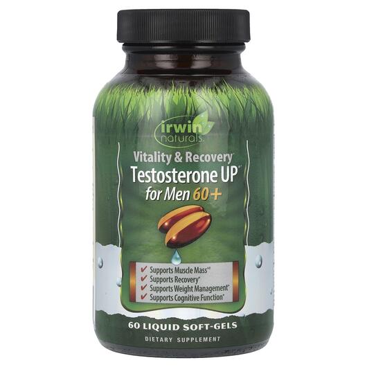 Основное фото товара Testosterone UP for Men 60+, Тестостероновый бустер, 60 Liquid So
