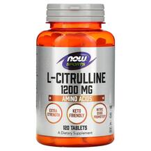 L-Цитрулін 1200 мг L-Citrulline 1200 mg NOW Foods